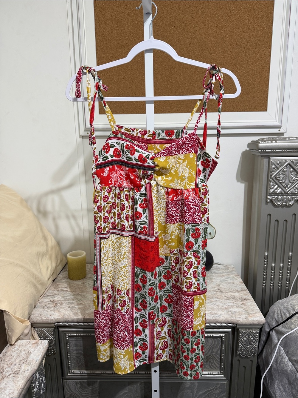 Shein Adjustable Strap Sundress Size Small